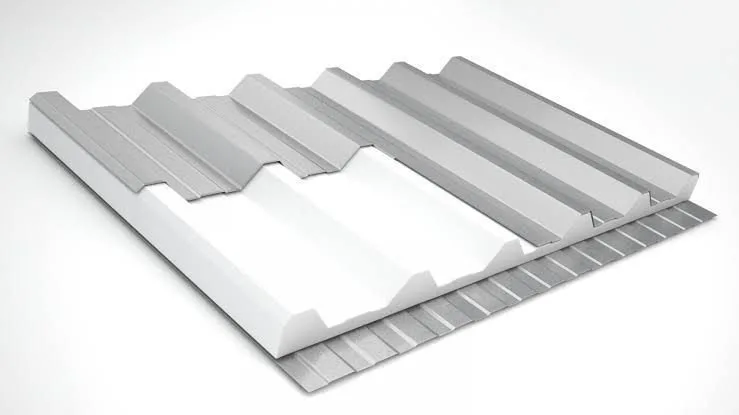 Telha Forro TP40 com isolamento térmico e acústico — Telhas Ivoti Serra Gaúcha