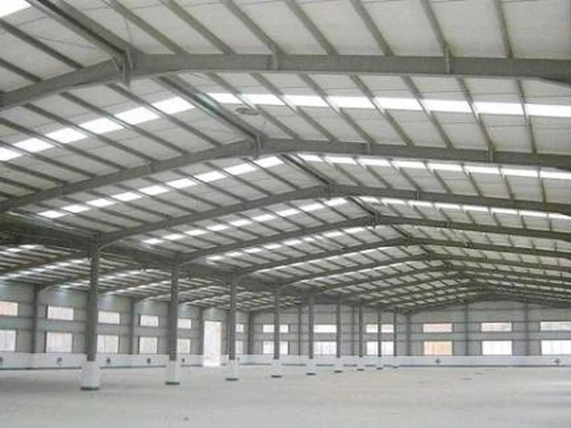 Galpão estrutura metálica interna Dois Irmãos Interior de galpão com estrutura metálica na Serra Gaúcha RS